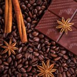 coffee, chocolate, cinnamon, anise, star anise, coffee beans, food, aroma, spices, coffee, chocolate, chocolate, chocolate, chocolate, chocolate